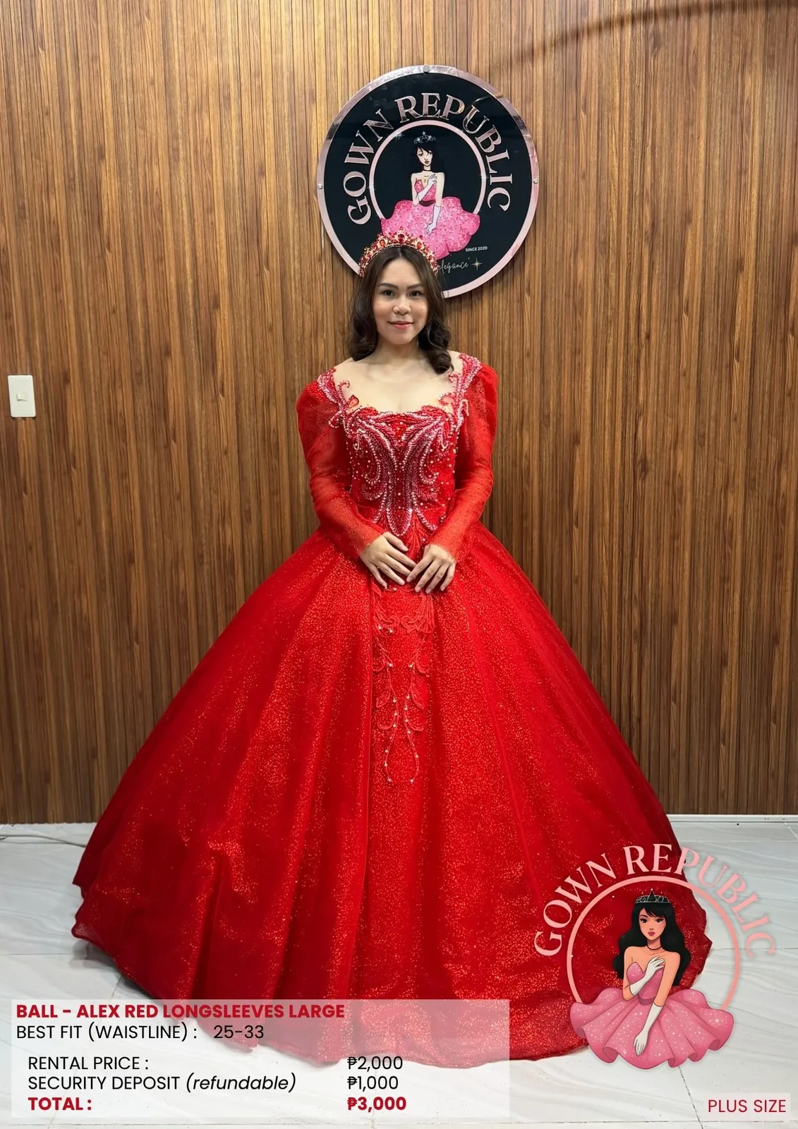 Ball Gowns: Red 242